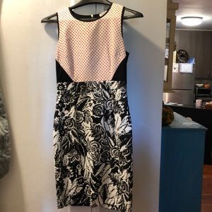 Unique multiprint dress